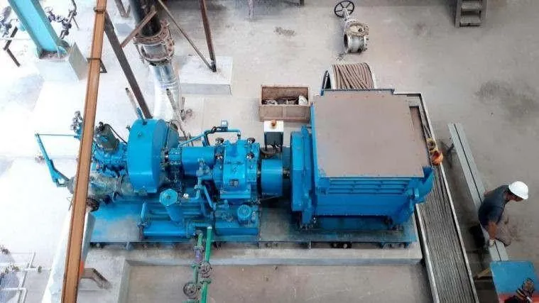 Illustrative photo of mechanical and cooling towers work