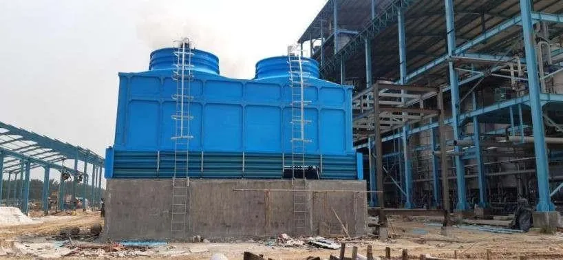 Illustrative photo of mechanical and cooling towers work