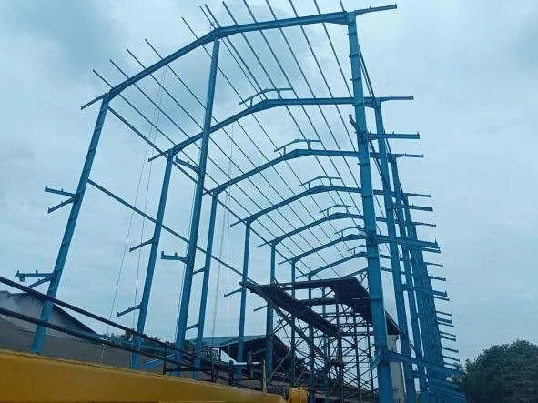 Illustrative photo of steel structures work